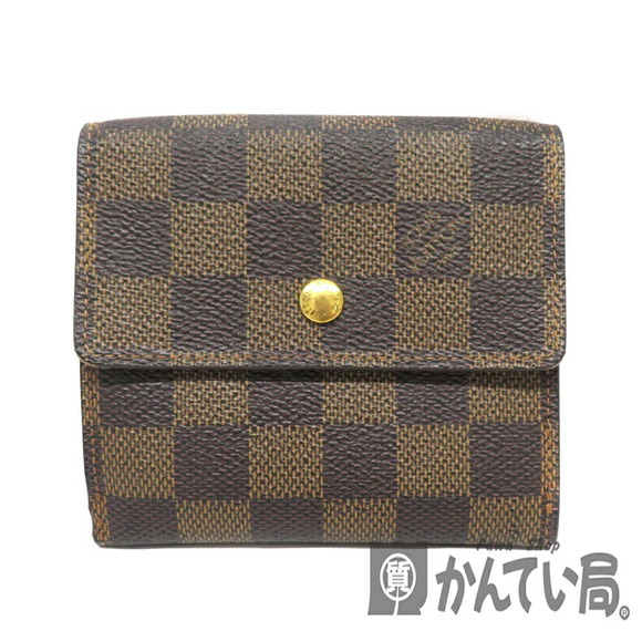 Louis Vuitton Porte Trifold Monnaie Carte Wallet Damier - Picture 1 of 6